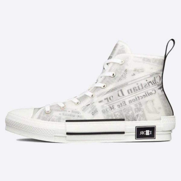 디올 DANIEL ARSHAM B23 하이탑 스니커즈 3SH118YUO_H069