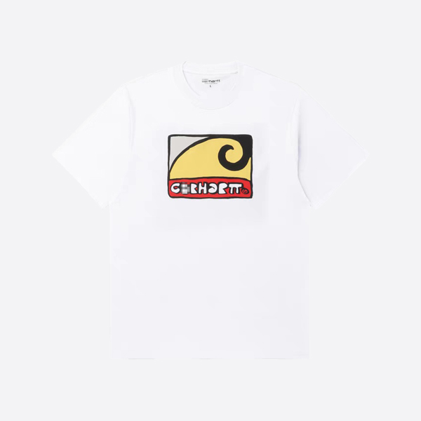 칼하트 윕 S/S 피보 티셔츠 디스커버리 화이트