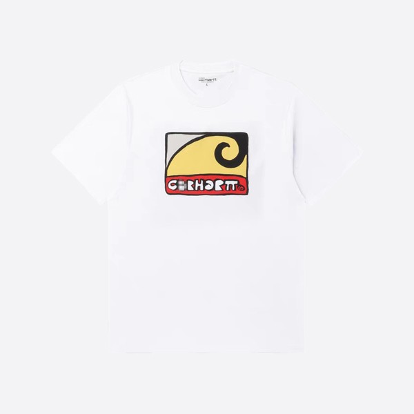 칼하트 윕 S/S 피보 티셔츠 디스커버리 화이트
