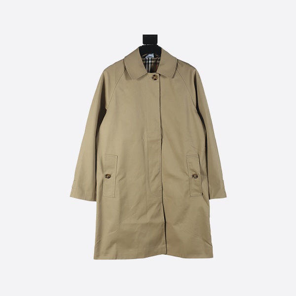버버리 24FW 빈티지 캠던 미디 트렌치 코트