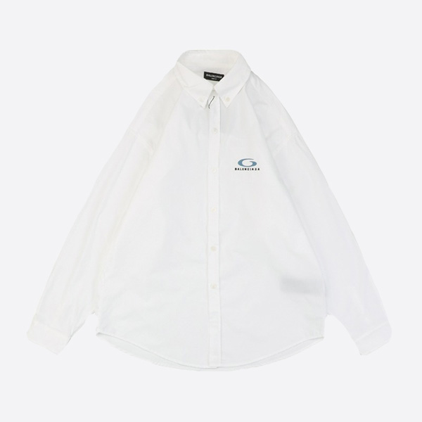 발렌시아가 24Fw 링 레터 롱슬리브 셔츠