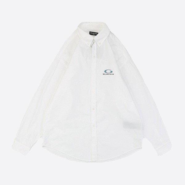 발렌시아가 24Fw 링 레터 롱슬리브 셔츠