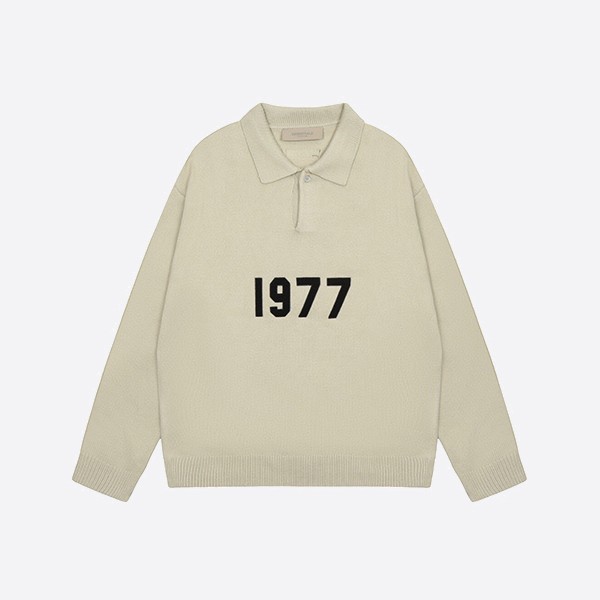 피어 오브 갓 에센셜 1977 니트 L/S 폴로 위트