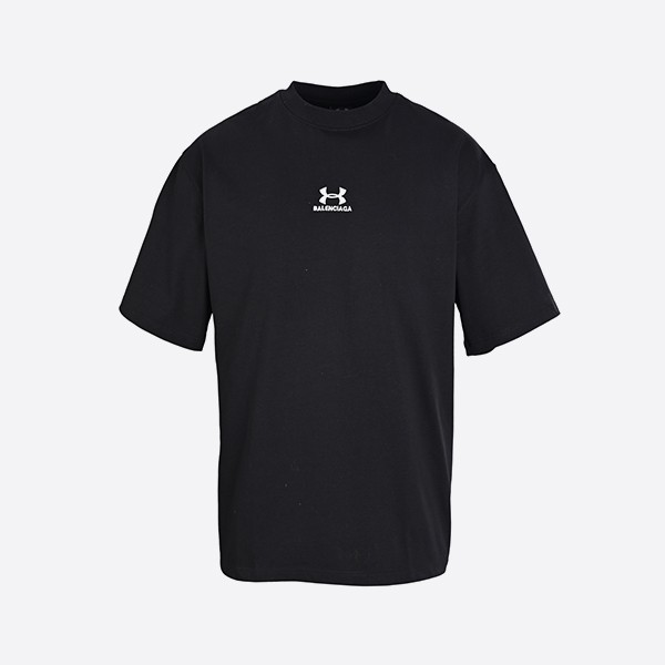 발렌시아가 언더 아머® 티셔츠 블랙/화이트